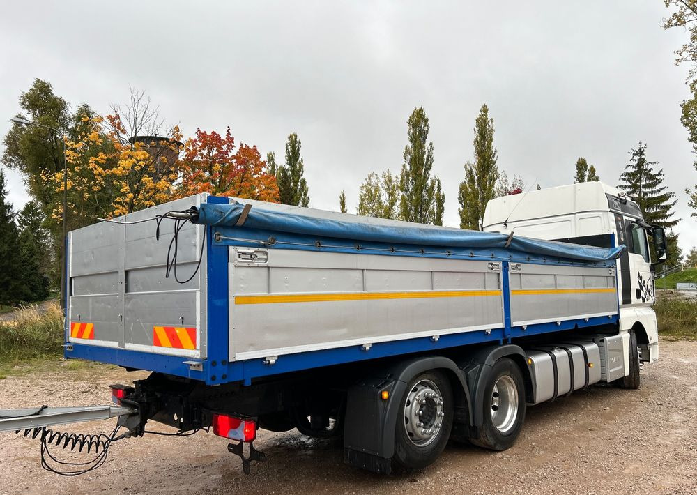 MAN TGX Tandem 1m burty TOP KOMPLET / ALUFELGI / zarejestrowany gotowy do pracy / przyczepa 18t / FULL OPCJA / 26.420 26.460 26.500 26.400 26.440 26.480 26.510 460 500 - Dropside/ Flatbed truck: picture 3 MAN TGX Tandem 1m burty TOP KOMPLET / ALUFELGI / zarejestrowany gotowy do pracy / przyczepa 18t / FULL OPCJA / 26.420 26.460 26.500 26.400 26.440 26.480 26.510 460 500 - Dropside/ Flatbed truck: picture 3