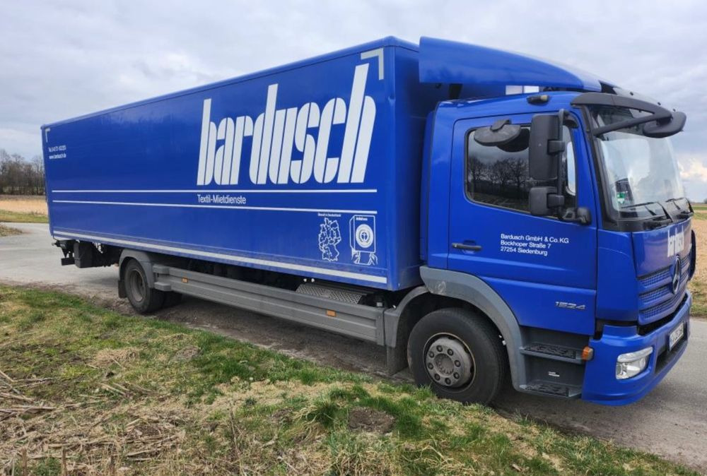Mercedes-Benz Atego 1524 Z Niemiec TOP 2018 Przód i tył na poduszkach 15t DMC / 7.45m 18 palet TOP STAN - Box truck: picture 2 Mercedes-Benz Atego 1524 Z Niemiec TOP 2018 Przód i tył na poduszkach 15t DMC / 7.45m 18 palet TOP STAN - Box truck: picture 2