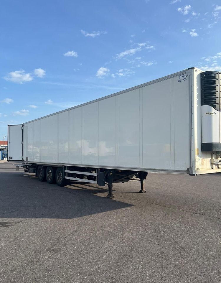 Schmitz Cargobull CARRIER MAXIMA 1300 / WINDA / DOPPEL STOCK / ŚCIANA GRODZIOWA / BELKI / PODNOSZONA OŚ / z Niemiec / TOP STAN 2011/ CARRIER CHŁODNIA CHLODNIA LODÓWKA PODWÓJNY ZAŁADUNEK PIĘTROWA - Refrigerator semi-trailer: picture 3 Schmitz Cargobull CARRIER MAXIMA 1300 / WINDA / DOPPEL STOCK / ŚCIANA GRODZIOWA / BELKI / PODNOSZONA OŚ / z Niemiec / TOP STAN 2011/ CARRIER CHŁODNIA CHLODNIA LODÓWKA PODWÓJNY ZAŁADUNEK PIĘTROWA - Refrigerator semi-trailer: picture 3