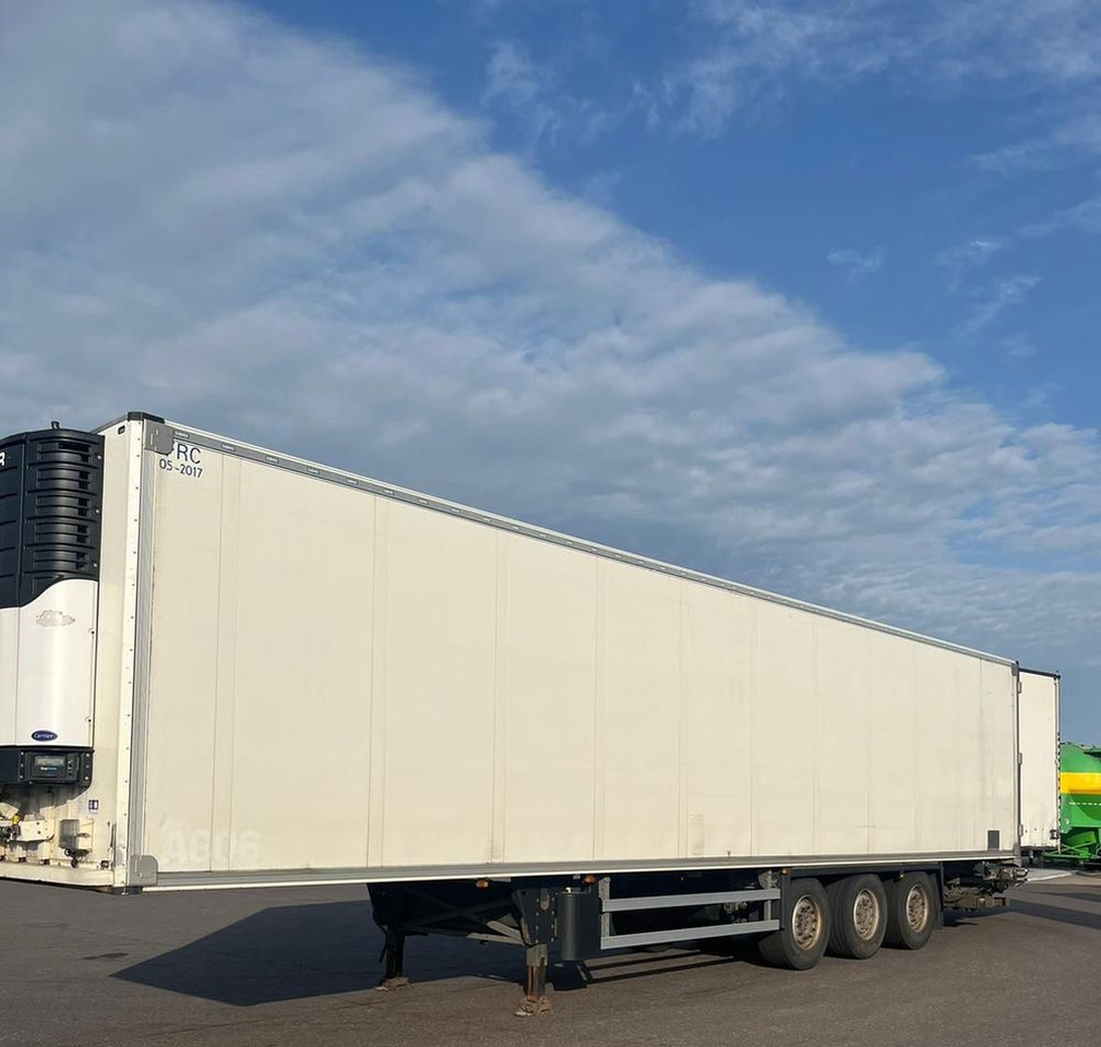 Schmitz Cargobull CARRIER MAXIMA 1300 / WINDA / DOPPEL STOCK / ŚCIANA GRODZIOWA / BELKI / PODNOSZONA OŚ / z Niemiec / TOP STAN 2011/ CARRIER CHŁODNIA CHLODNIA LODÓWKA PODWÓJNY ZAŁADUNEK PIĘTROWA - Refrigerator semi-trailer: picture 2 Schmitz Cargobull CARRIER MAXIMA 1300 / WINDA / DOPPEL STOCK / ŚCIANA GRODZIOWA / BELKI / PODNOSZONA OŚ / z Niemiec / TOP STAN 2011/ CARRIER CHŁODNIA CHLODNIA LODÓWKA PODWÓJNY ZAŁADUNEK PIĘTROWA - Refrigerator semi-trailer: picture 2