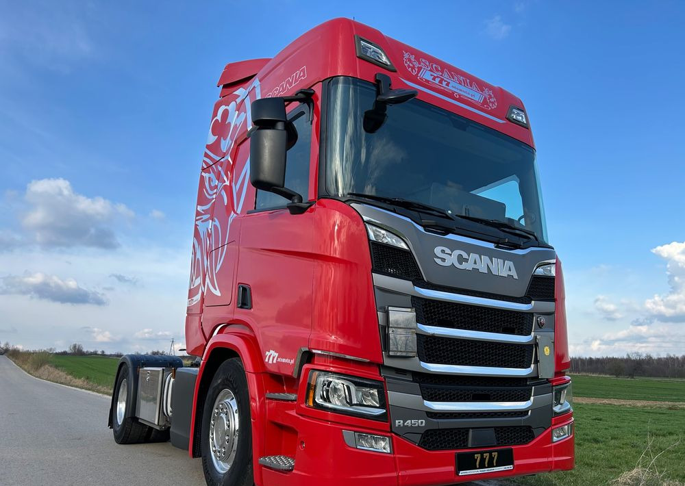 Scania R450 FULL ADR RETARDER ALUFELGI z Niemiec od jedynego właściciela ! HYDRAULIKA spod beczki spożywczej ! / do wywrotu ruchomej podłogi beczki TOP TOP TOP OKAZJA - Tractor unit: picture 2 Scania R450 FULL ADR RETARDER ALUFELGI z Niemiec od jedynego właściciela ! HYDRAULIKA spod beczki spożywczej ! / do wywrotu ruchomej podłogi beczki TOP TOP TOP OKAZJA - Tractor unit: picture 2