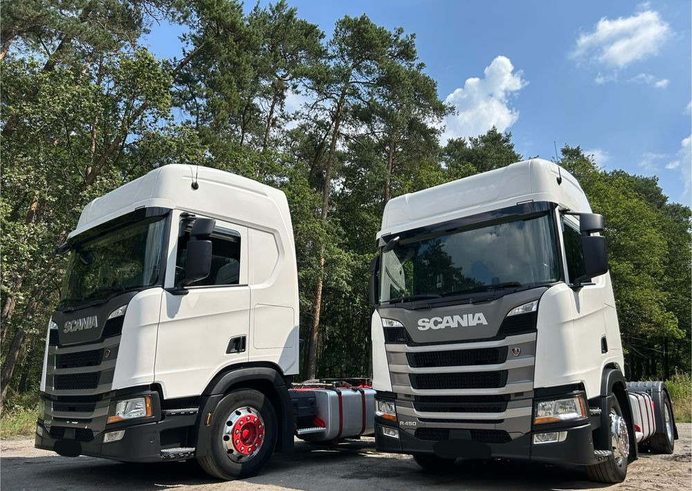 Scania R450 NAUKA JAZDY RETARDER  STANDARD 7300kg / DOBRA POD WYWROTKĘ / KLIMA POSTOJOWA z Niemiec HYDRAULIKA - Tractor unit: picture 1 Scania R450 NAUKA JAZDY RETARDER  STANDARD 7300kg / DOBRA POD WYWROTKĘ / KLIMA POSTOJOWA z Niemiec HYDRAULIKA - Tractor unit: picture 1