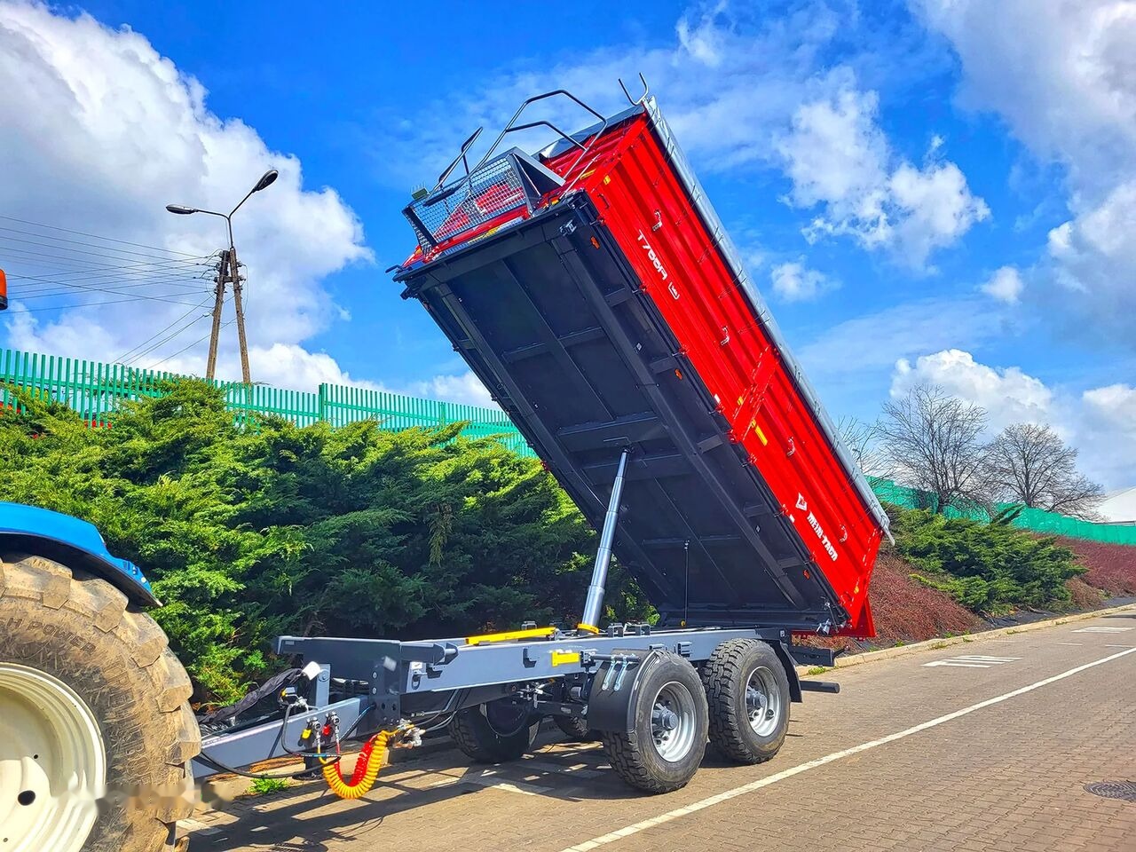 Metal-Fach T755A - 14t Tandem - Farm tipping trailer/ Dumper: picture 2 Metal-Fach T755A - 14t Tandem - Farm tipping trailer/ Dumper: picture 2