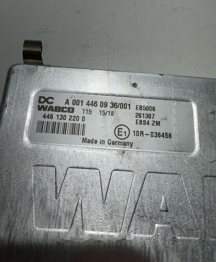 Mercedes-Benz EBS4 Mercedes Actros MP 4 Atego III A0014460936 Mercedes-Benz EBS4 Mercedes Actros MP 4 Atego III - Electrical system for Truck: picture 2 Mercedes-Benz EBS4 Mercedes Actros MP 4 Atego III A0014460936 Mercedes-Benz EBS4 Mercedes Actros MP 4 Atego III - Electrical system for Truck: picture 2