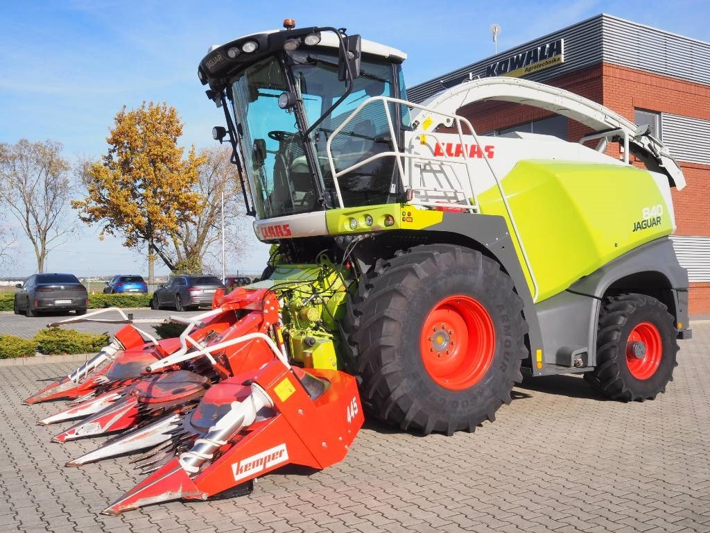 Claas Jaguar 840 4x4 + Kemper 445 - Forage harvester: picture 5 Claas Jaguar 840 4x4 + Kemper 445 - Forage harvester: picture 5