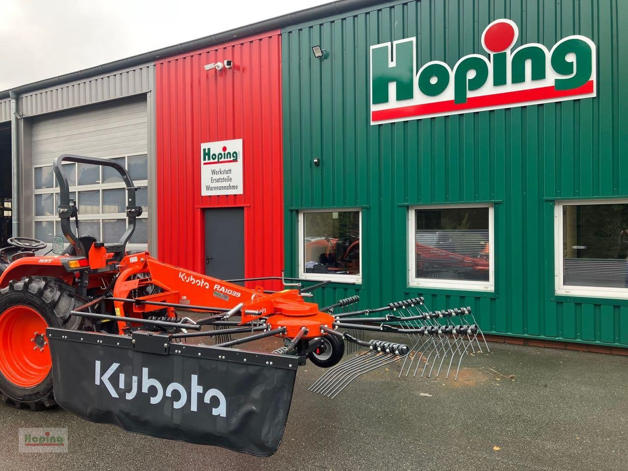 Kubota RA 1039 - Tedder/ Rake: picture 1 Kubota RA 1039 - Tedder/ Rake: picture 1