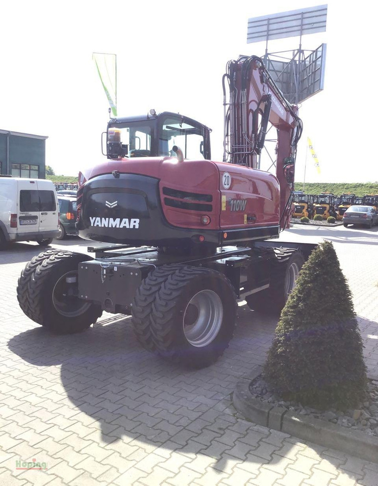 Yanmar B110W - Wheel excavator: picture 4 Yanmar B110W - Wheel excavator: picture 4