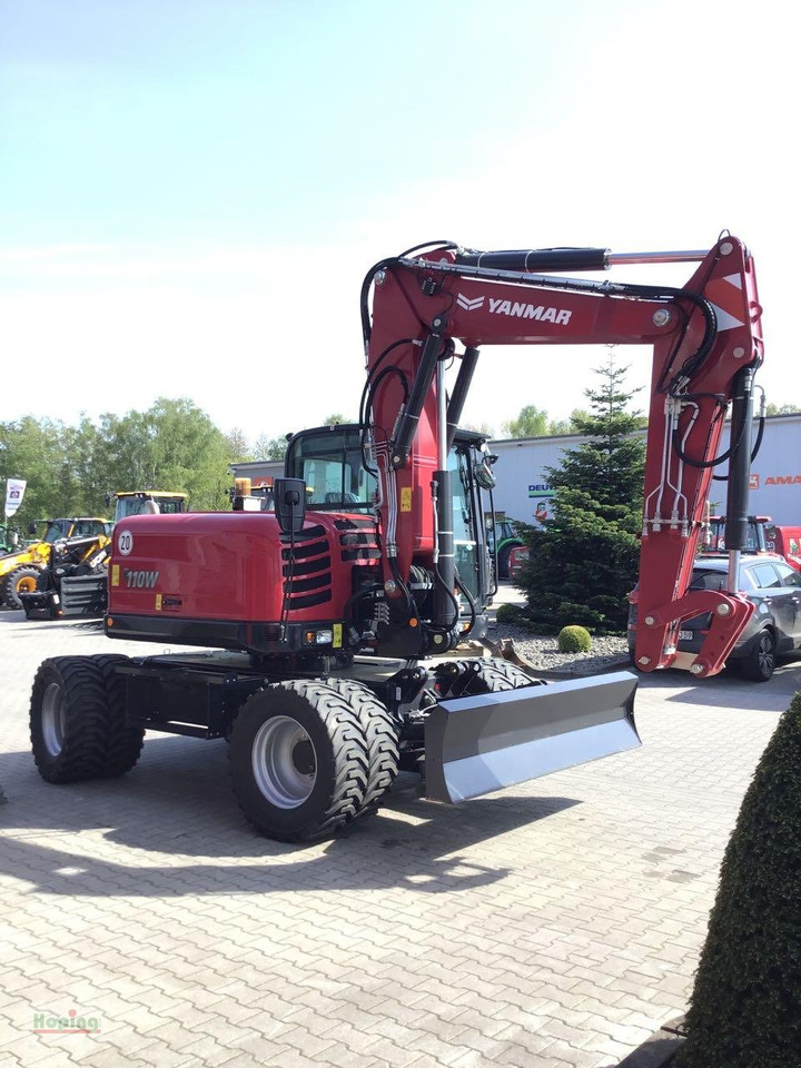 Yanmar B110W - Wheel excavator: picture 3 Yanmar B110W - Wheel excavator: picture 3