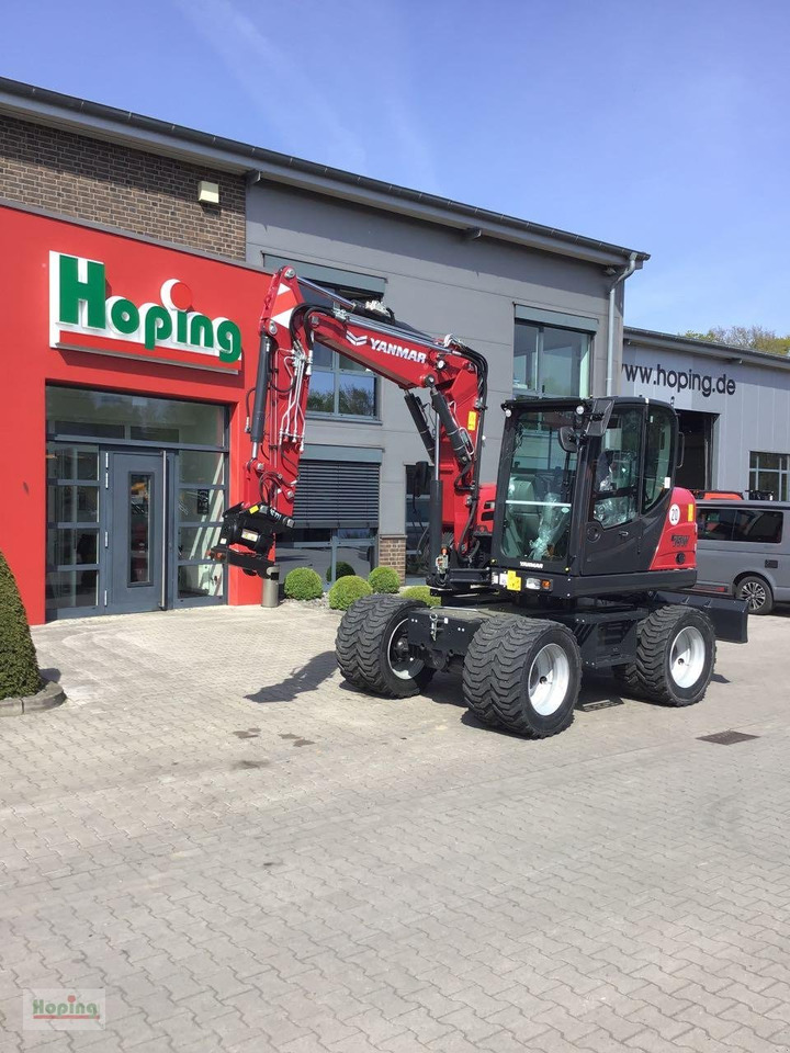 Yanmar B75W - Wheel excavator: picture 1 Yanmar B75W - Wheel excavator: picture 1