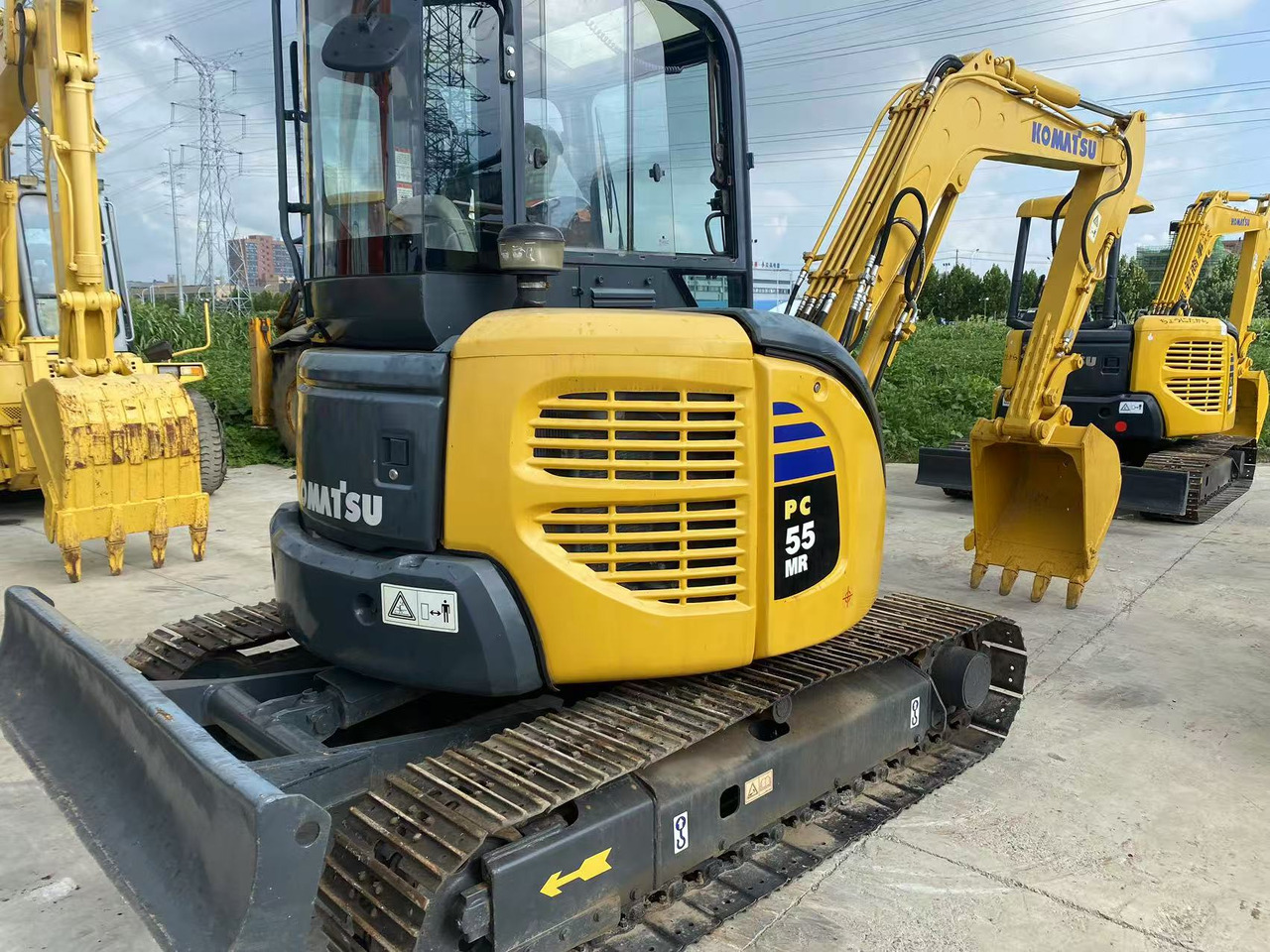 KOMATSU PC55MR - Mini excavator: picture 2 KOMATSU PC55MR - Mini excavator: picture 2