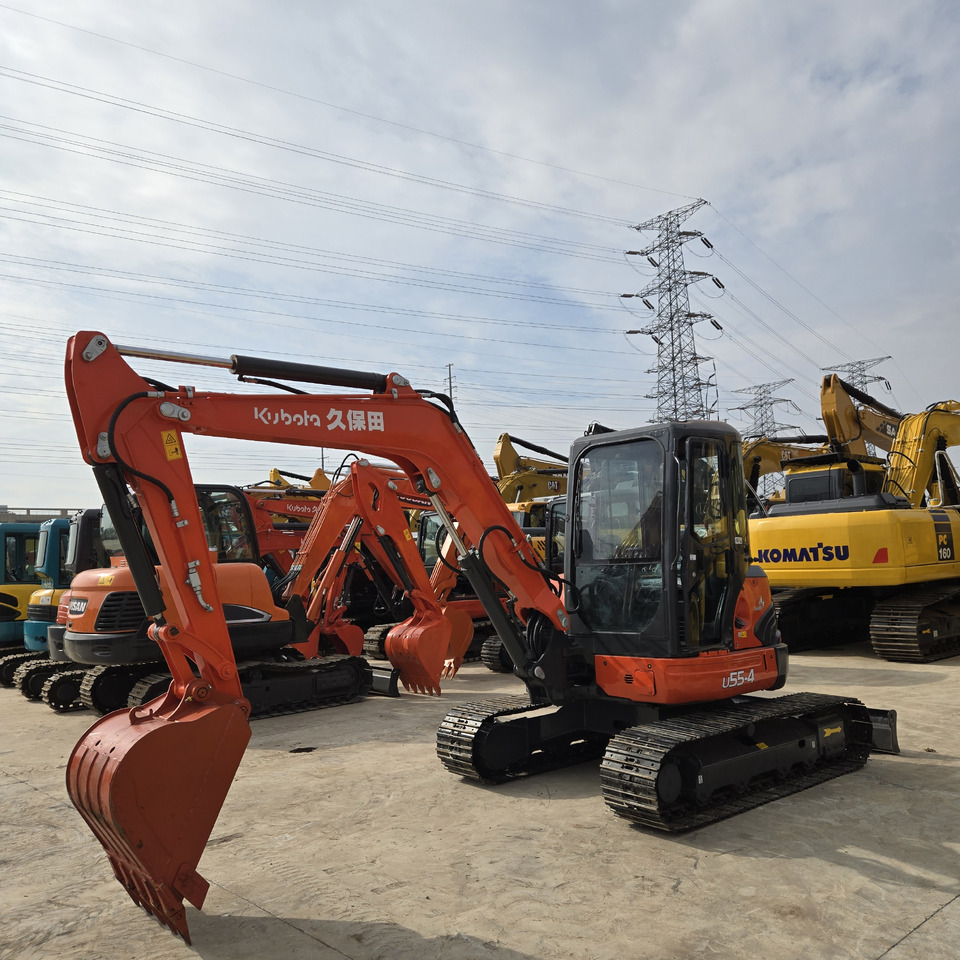 KUBOTA U55-4 - Mini excavator: picture 4 KUBOTA U55-4 - Mini excavator: picture 4