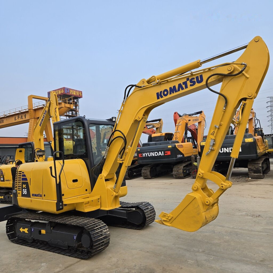 Komatsu PC56 - Mini excavator: picture 3 Komatsu PC56 - Mini excavator: picture 3