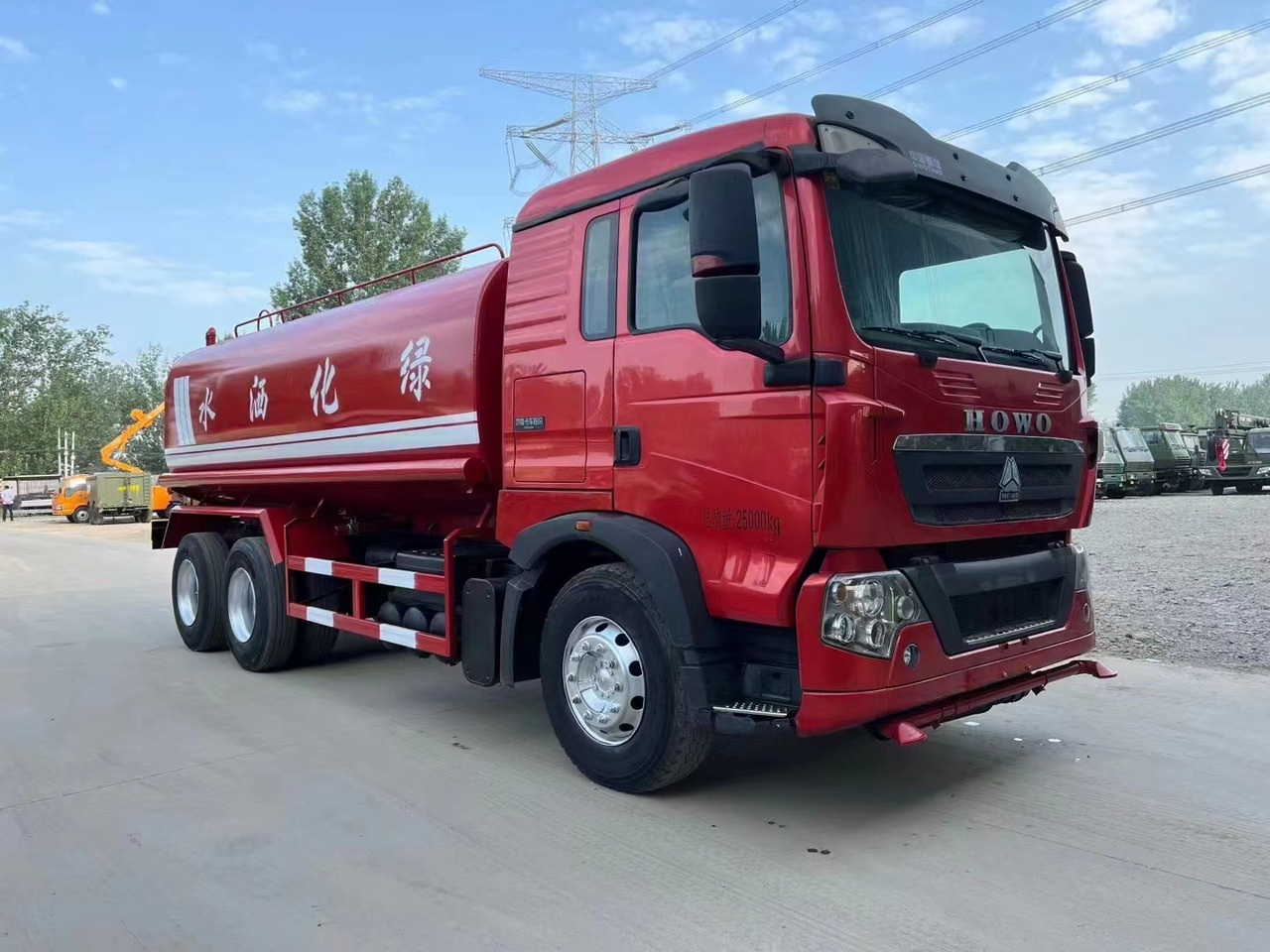 SINOTRUK HOWO sprinkler - Tank truck: picture 4 SINOTRUK HOWO sprinkler - Tank truck: picture 4