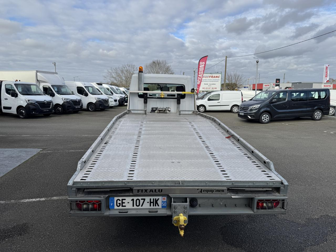 Tow tractor RENAULT Master Confort F3500 L3 2.3 dCi - 130 ch L3 Traction Dépanneuse porte voiture: picture 8