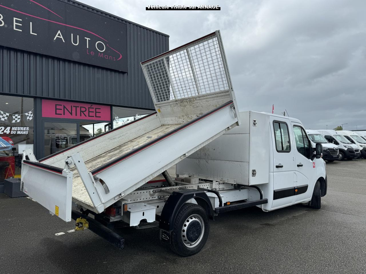 RENAULT Master Confort R3500RJ L3 2.3 dCi - 130 III TRANSPORTS SPECIFIQUES BENNE DOUBLE CABINE Benne Bascul - Tipper van, Combi van: picture 4 RENAULT Master Confort R3500RJ L3 2.3 dCi - 130 III TRANSPORTS SPECIFIQUES BENNE DOUBLE CABINE Benne Bascul - Tipper van, Combi van: picture 4