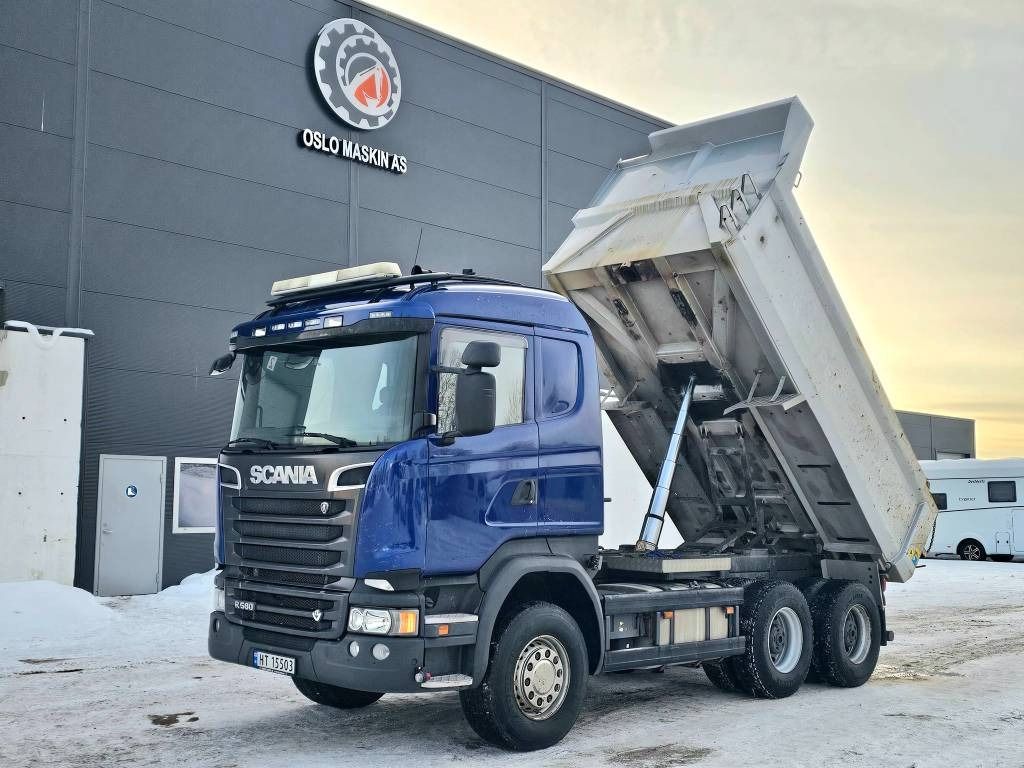Scania R 580 - Tipper: picture 1 Scania R 580 - Tipper: picture 1