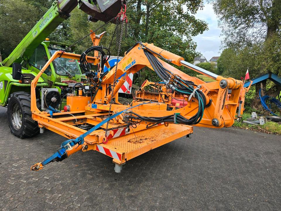 Boom mower Mulag MHU 800 Mähausleger Böschungsmäher Böschungsmulcher für Unimog 405 U 300 400 500 318 423 427 430 527 535 530 Mercedes-Benz: picture 7