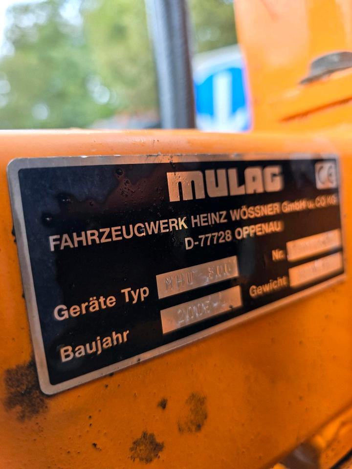 Boom mower Mulag MHU 800 Mähausleger Böschungsmäher Böschungsmulcher für Unimog 405 U 300 400 500 318 423 427 430 527 535 530 Mercedes-Benz: picture 8