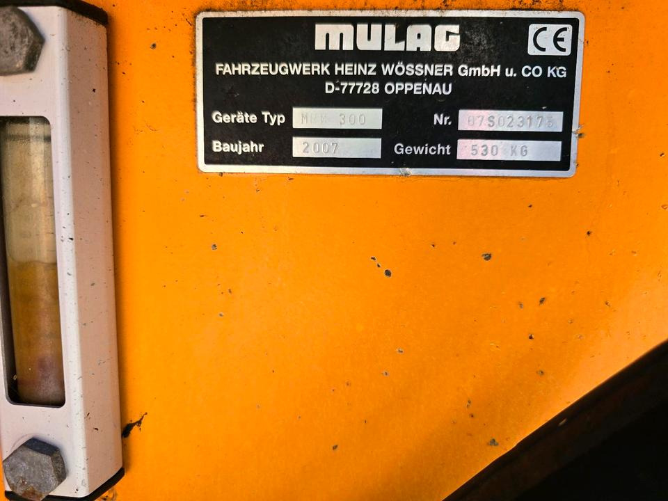 Mulag MRM 300 Randstreifenmäher Leitpfostenmähgerät Böschungsmäher Böschungsmulcher Unimog 400 300 500 423 430 318 530 Mulchgerät - Verge mower: picture 5 Mulag MRM 300 Randstreifenmäher Leitpfostenmähgerät Böschungsmäher Böschungsmulcher Unimog 400 300 500 423 430 318 530 Mulchgerät - Verge mower: picture 5