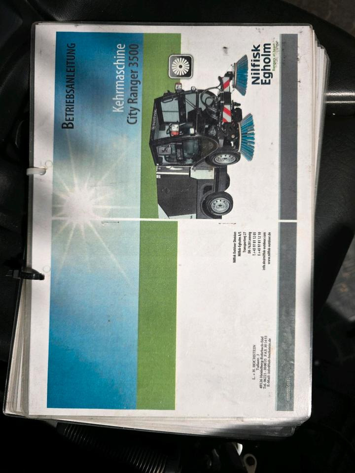 Leasing of  Nilfisk City Ranger 3500 Kehrmaschine Straßenkehrmaschine mit Schmidt Bediendisplay Hako Kehreinheit Nilfisk City Ranger 3500 Kehrmaschine Straßenkehrmaschine mit Schmidt Bediendisplay Hako Kehreinheit: picture 15