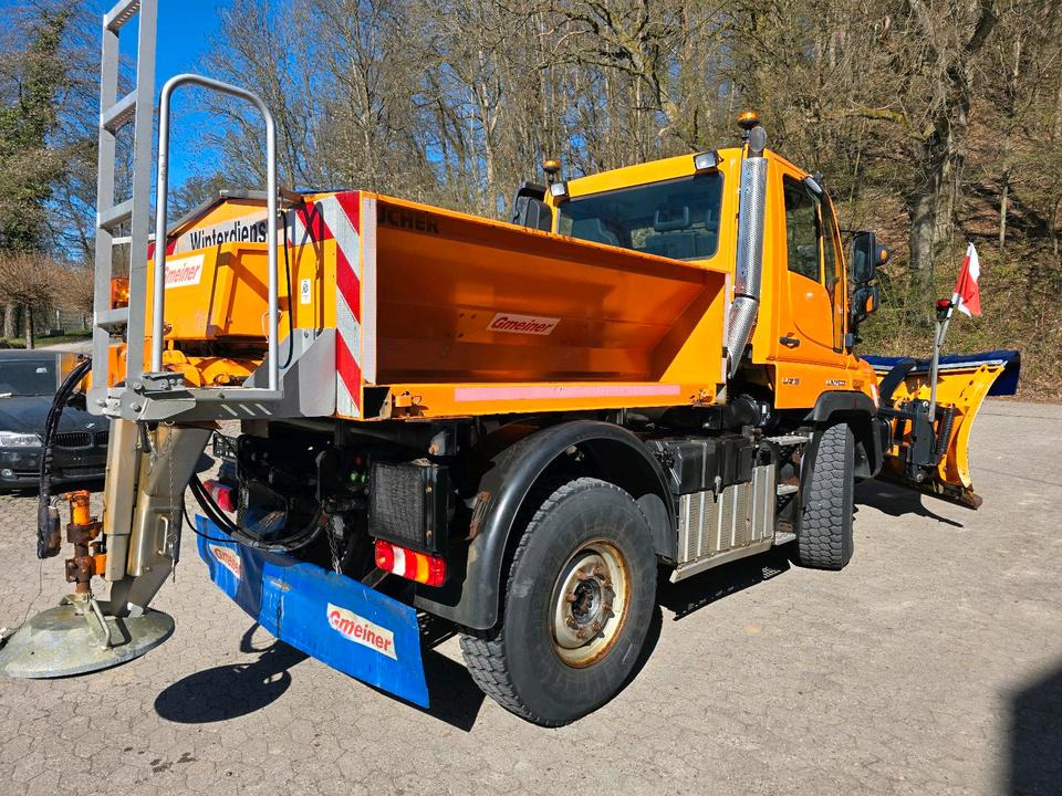 Unimog 218 U218 Mercedes-Benz 405 Schmidt Schneepflug Gmeiner Salzstreuer Yedi Winterdienst - Snow removal vehicle: picture 5 Unimog 218 U218 Mercedes-Benz 405 Schmidt Schneepflug Gmeiner Salzstreuer Yedi Winterdienst - Snow removal vehicle: picture 5