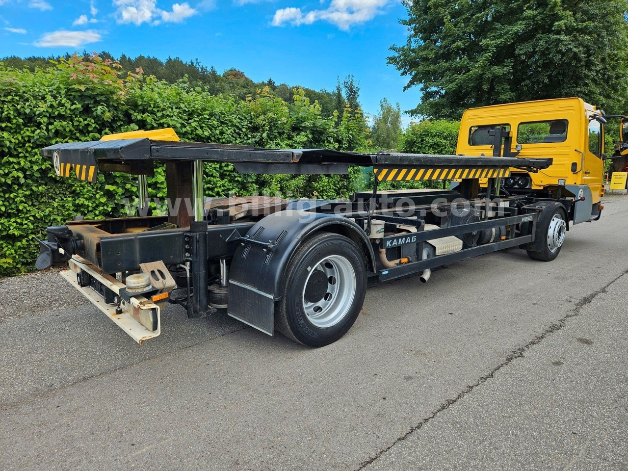 Mercedes-Benz Kamag * WBH 25 * Wiesel * Umsetzer * Sattelkupp. - Container transporter/ Swap body truck: picture 5 Mercedes-Benz Kamag * WBH 25 * Wiesel * Umsetzer * Sattelkupp. - Container transporter/ Swap body truck: picture 5