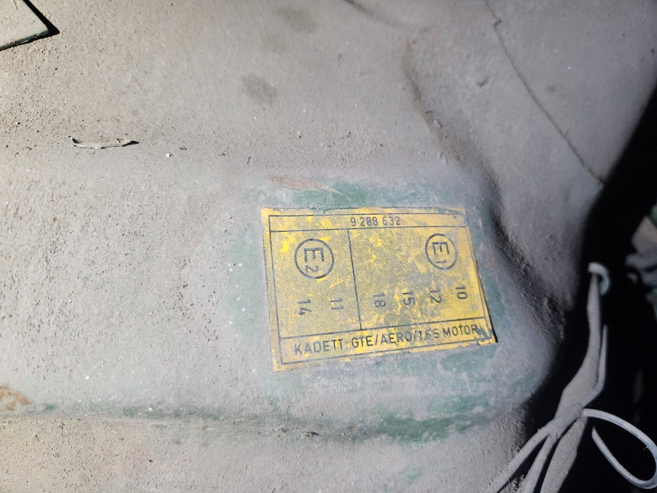 Coupe Opel Kadett C Rallye 2.0E Coupe Nr.13 Scheunenfund: picture 14 Coupe Opel Kadett C Rallye 2.0E Coupe Nr.13 Scheunenfund: picture 14