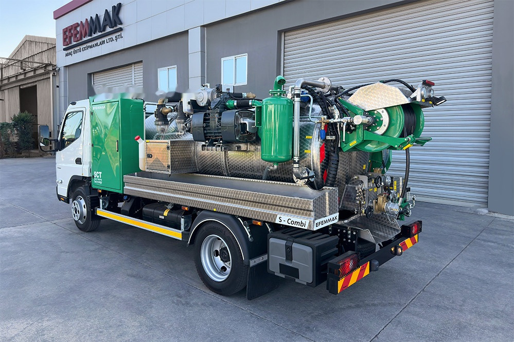 EFEMMAK S-Combi Combined Sewer Jetting And Vacuum Vehicle - Vacuum truck: picture 3 EFEMMAK S-Combi Combined Sewer Jetting And Vacuum Vehicle - Vacuum truck: picture 3