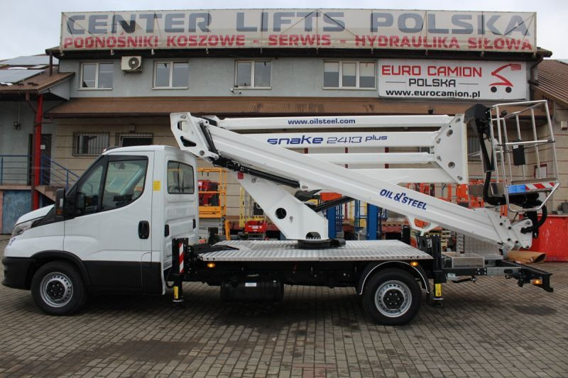 Oil&Steel Snake 2413 Plus 24 m zamontowany na Iveco 35S14H - Truck mounted aerial platform: picture 5 Oil&Steel Snake 2413 Plus 24 m zamontowany na Iveco 35S14H - Truck mounted aerial platform: picture 5
