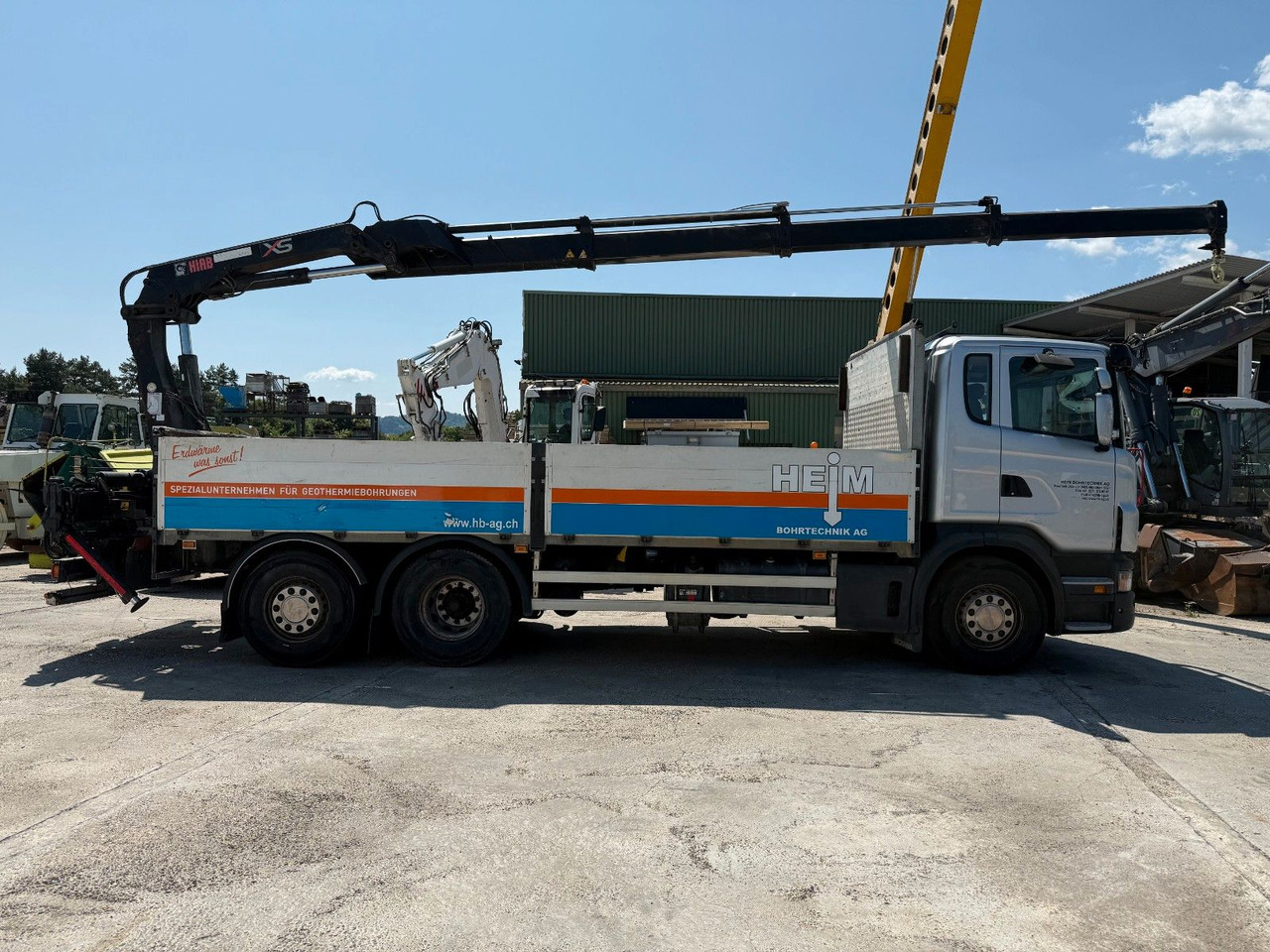 Leasing of  Scania G440 Brücke mit Ladekran Scania G440 Brücke mit Ladekran: picture 12