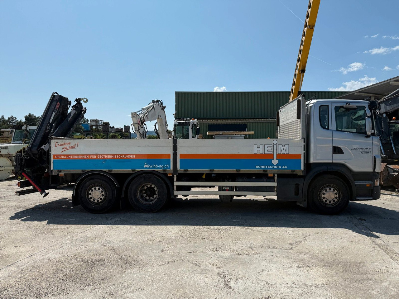 Leasing of  Scania G440 Brücke mit Ladekran Scania G440 Brücke mit Ladekran: picture 9