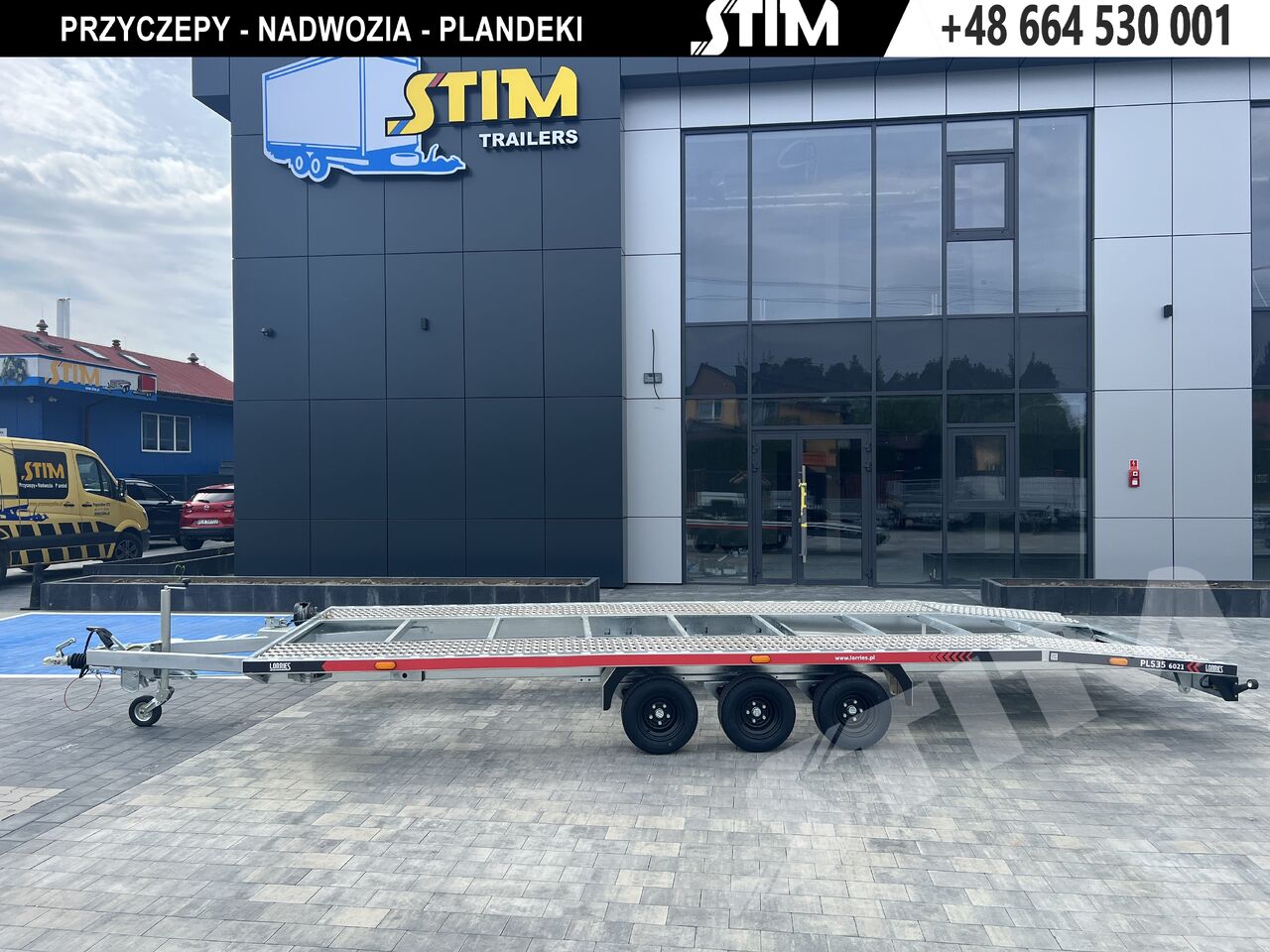 LORRIES PLS35-6021 - Autotransporter trailer: picture 3 LORRIES PLS35-6021 - Autotransporter trailer: picture 3