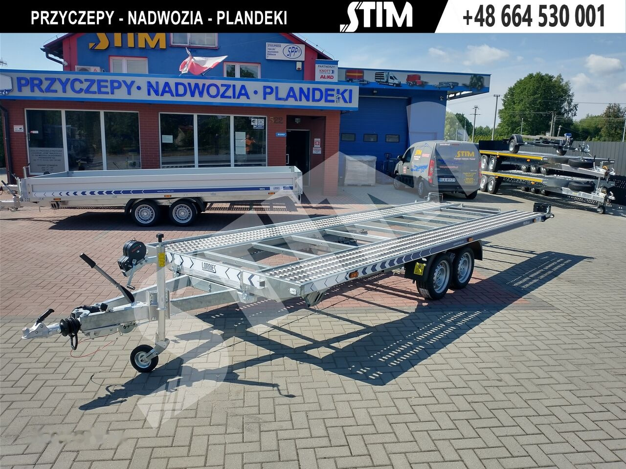 New Autotransporter trailer Lorries PLI35-5521: picture 9