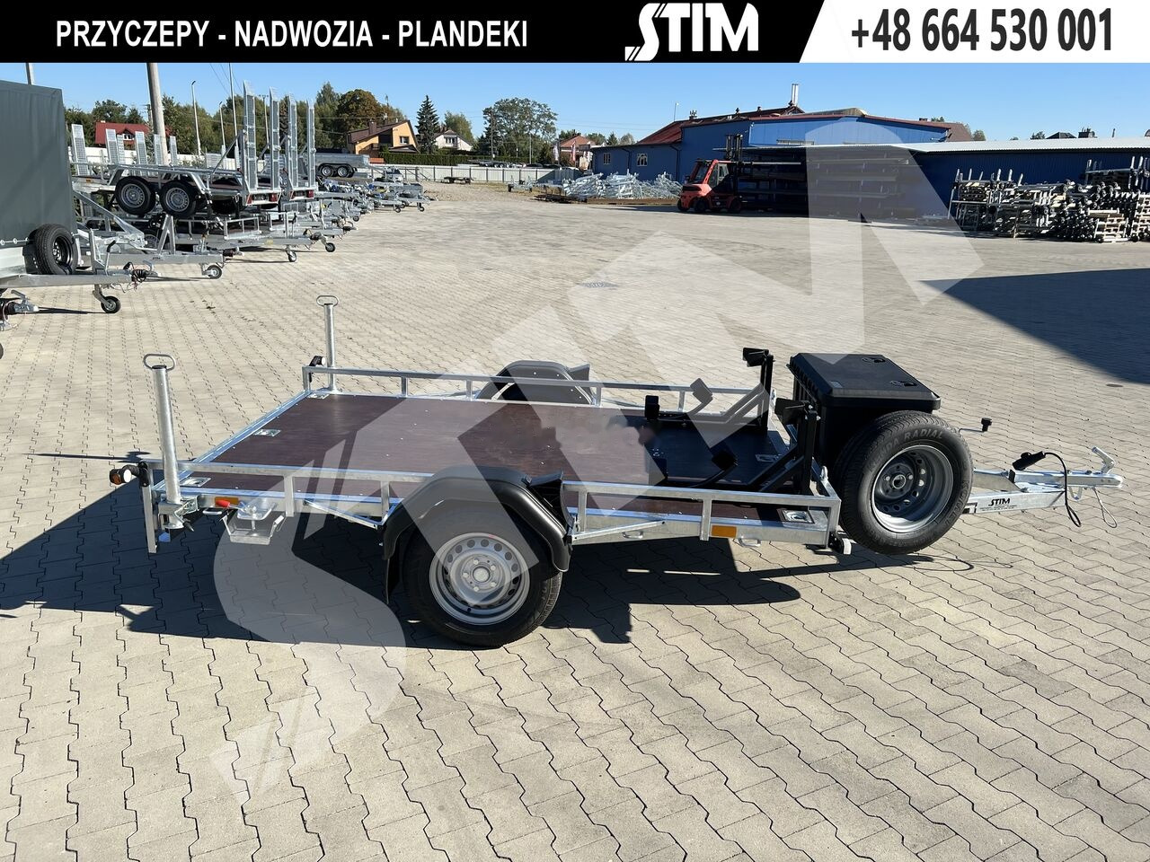 Stim S11-075/2616 Przyczpa pod 2 motocykle - Motorcycle trailer: picture 2 Stim S11-075/2616 Przyczpa pod 2 motocykle - Motorcycle trailer: picture 2