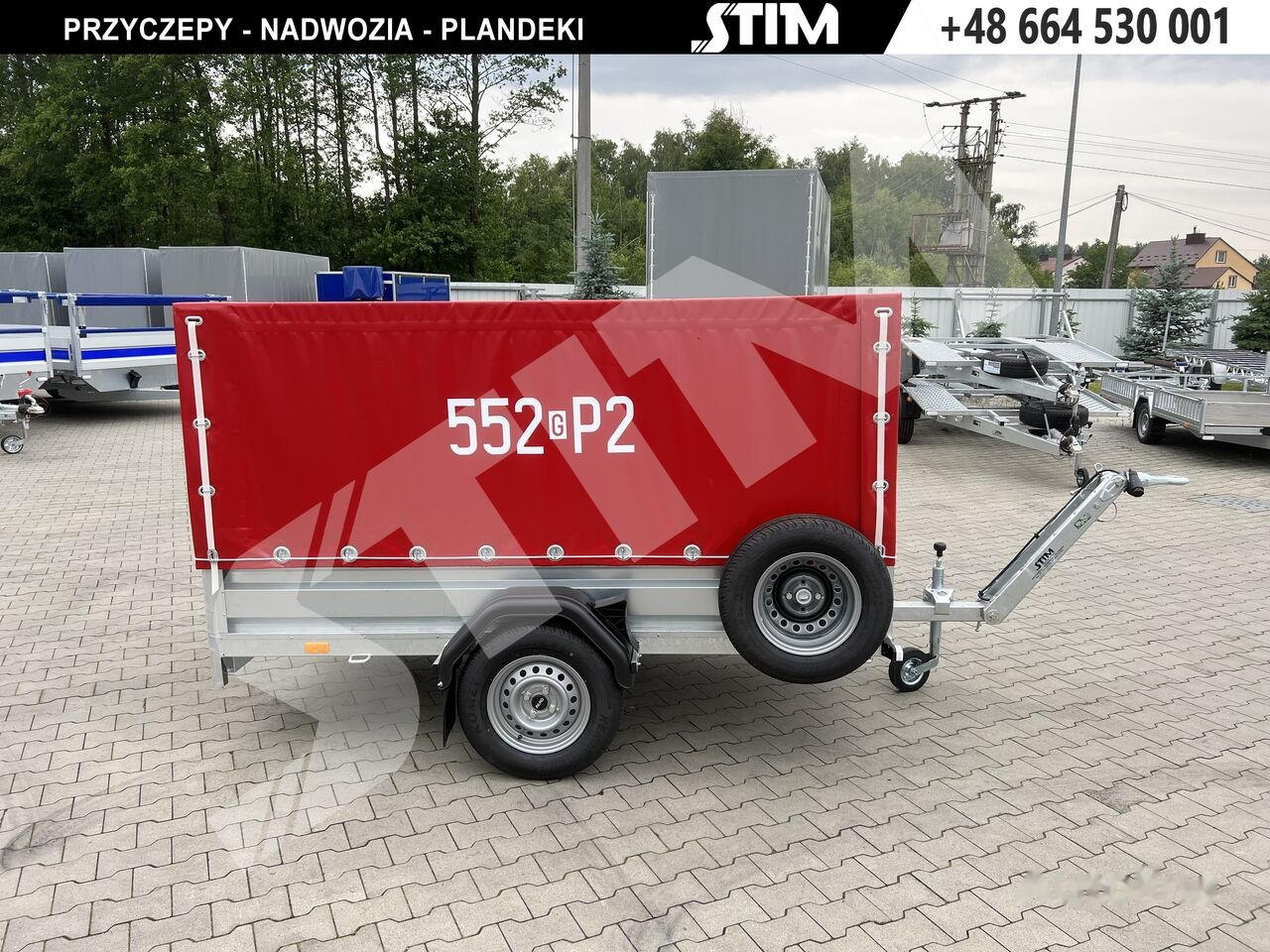 Stim S11-750/2514 dyszel regulowany - Car trailer: picture 2 Stim S11-750/2514 dyszel regulowany - Car trailer: picture 2