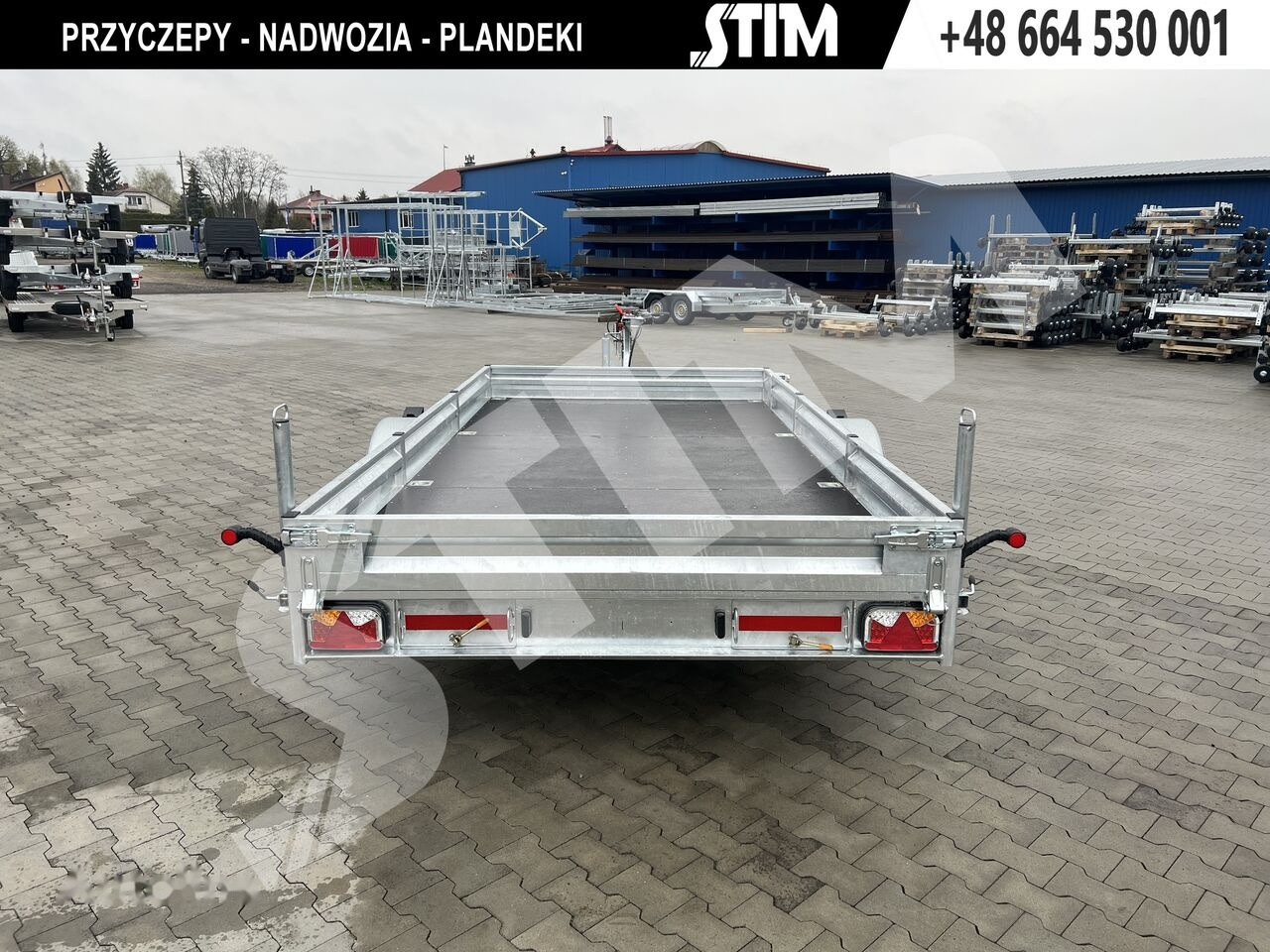Stim S21-1,8/4020 - Dropside/ Flatbed trailer: picture 4 Stim S21-1,8/4020 - Dropside/ Flatbed trailer: picture 4