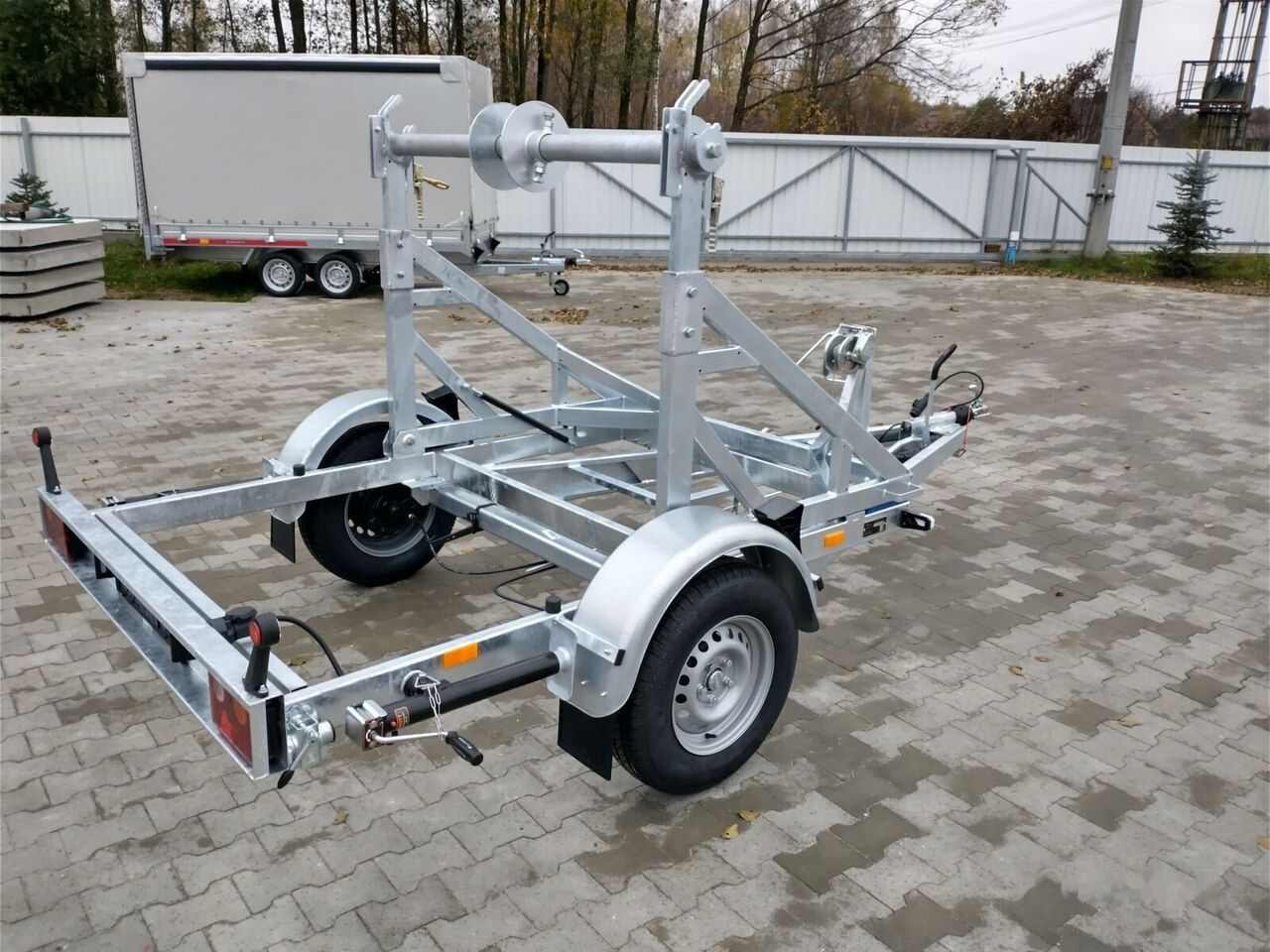 Stim S21-KB1350 - Cable drum trailer: picture 2 Stim S21-KB1350 - Cable drum trailer: picture 2