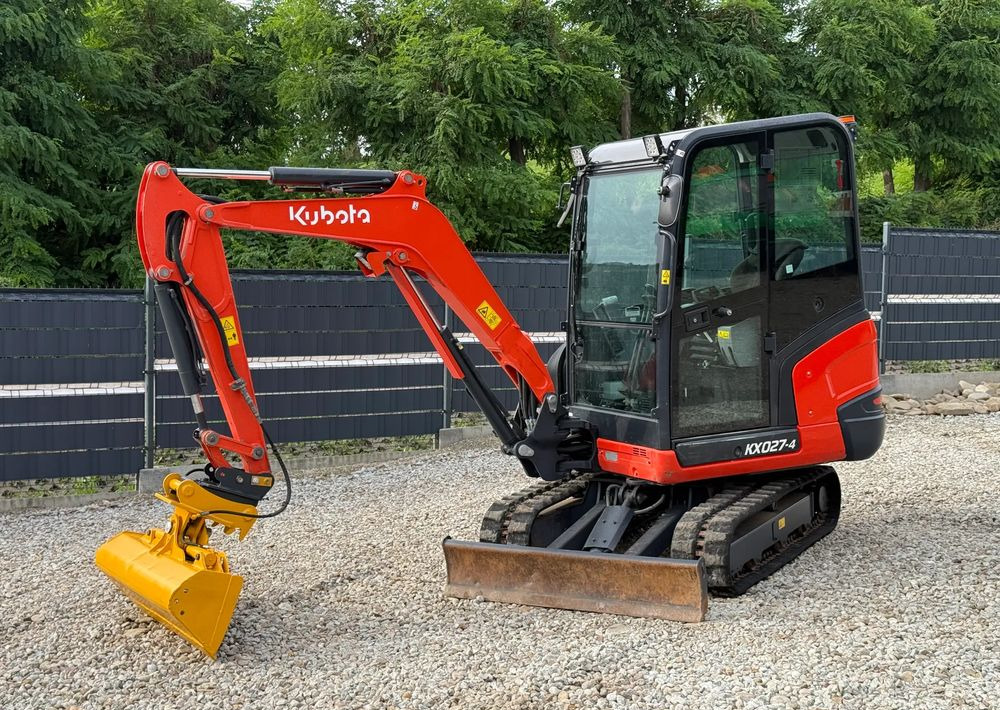 Kubota * Minikoparka * Kubota KX 027-4 * 2.8 Tony * Perfekcyjny Stan * - Mini excavator: picture 1 Kubota * Minikoparka * Kubota KX 027-4 * 2.8 Tony * Perfekcyjny Stan * - Mini excavator: picture 1