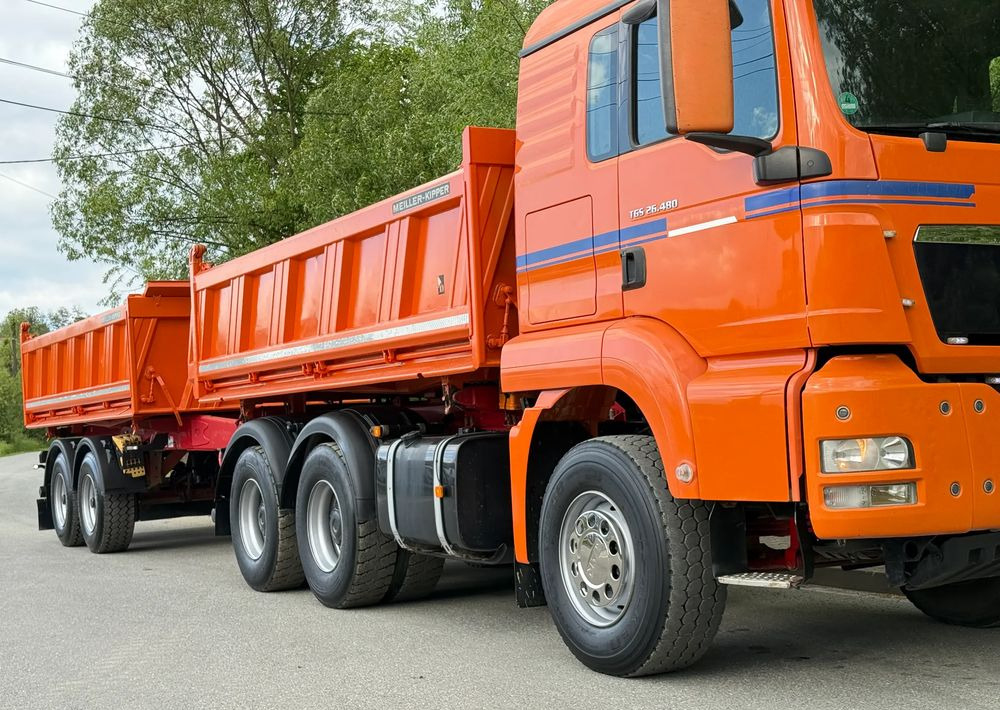 Tipper MAN * Kiper * Wywrotka * 26-480 *  MAN TGS 6x4 Bordmatic * Zastaw  * Stan Perfekcyjny *: picture 7