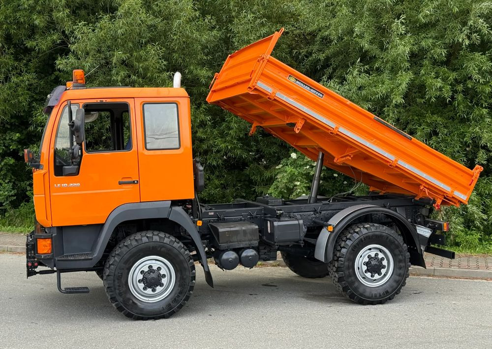 Tipper MAN * MAN 10-220 * Kiper Wywrotka Meiller * 4x4 * Zimowe Utrzymanie * Unimog *: picture 10