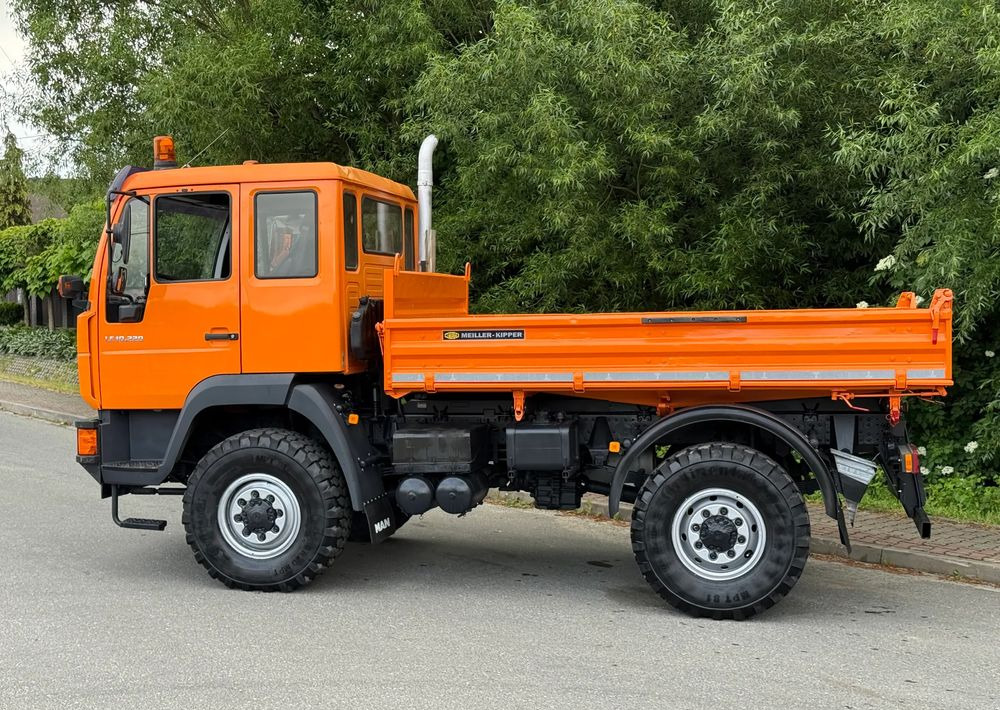 Tipper MAN * MAN 10-220 * Kiper Wywrotka Meiller * 4x4 * Zimowe Utrzymanie * Unimog *: picture 8