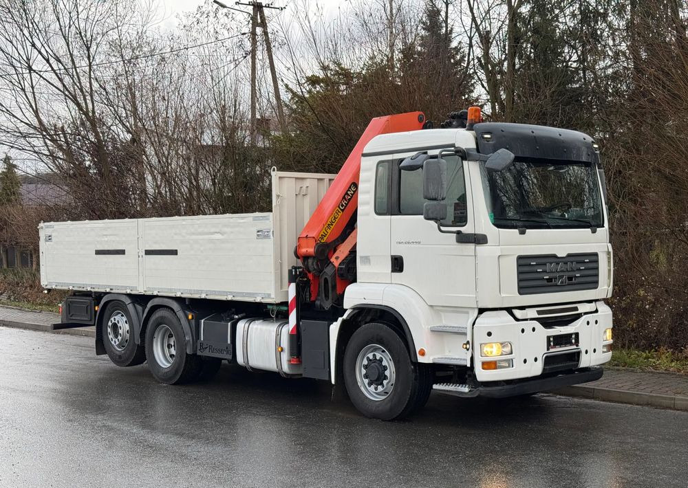 MAN * TGA 26-440 * 4x6 Hydrodrive * HDS Palfinger PK 20002 * Bardzo Dobry Stan - Dropside/ Flatbed truck, Crane truck: picture 3 MAN * TGA 26-440 * 4x6 Hydrodrive * HDS Palfinger PK 20002 * Bardzo Dobry Stan - Dropside/ Flatbed truck, Crane truck: picture 3