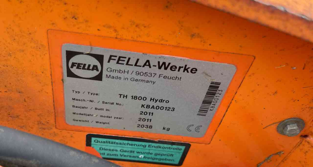 Fella TH 1800 Hydro getrokken schudder, weidebouwmachines - Tedder/ Rake: picture 4 Fella TH 1800 Hydro getrokken schudder, weidebouwmachines - Tedder/ Rake: picture 4