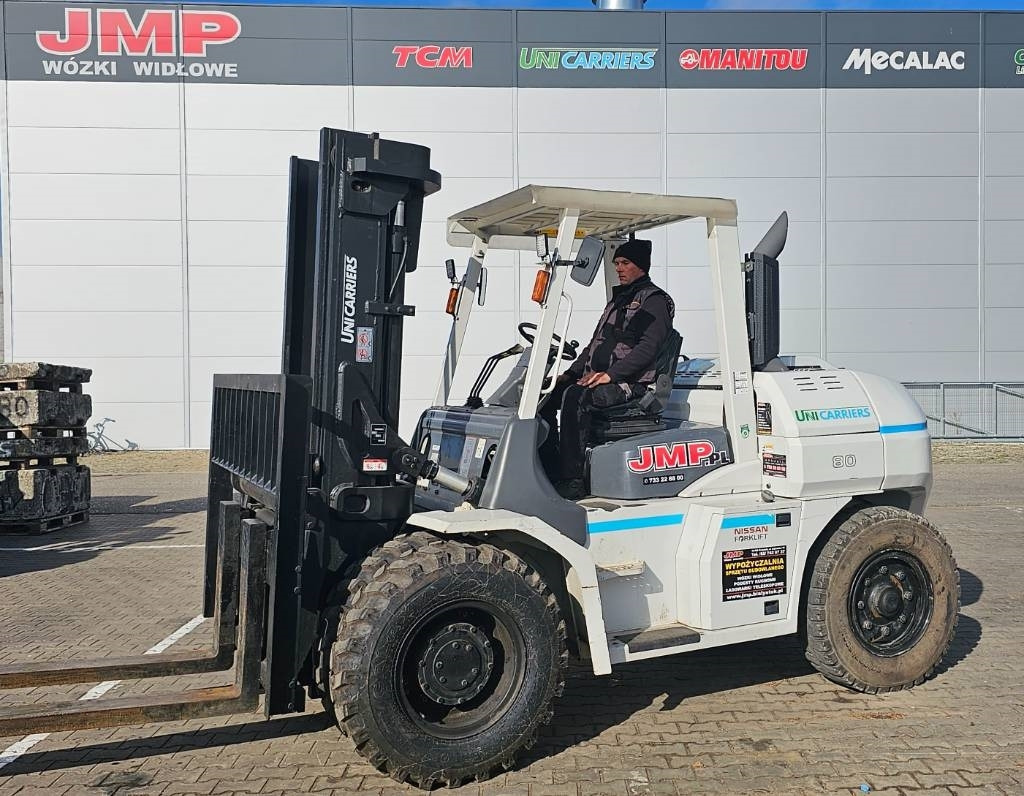 Diesel forklift UniCarriers ZX80 FD80-3 DUPLEX 3m: picture 10