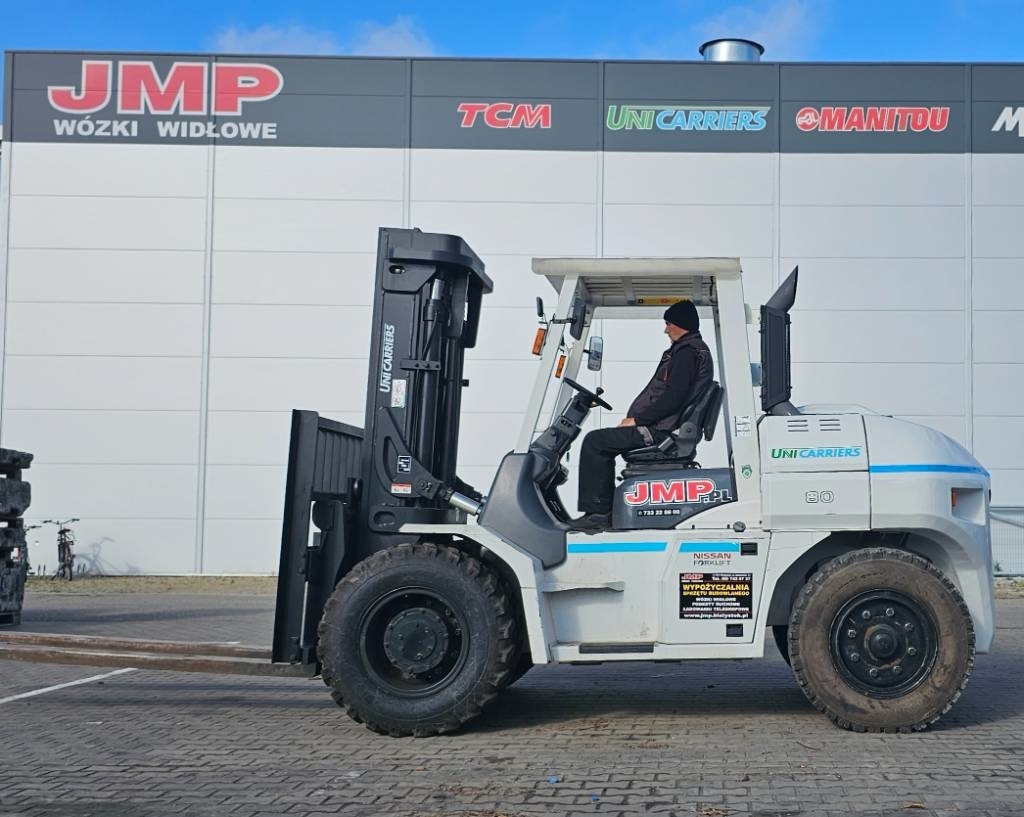 Diesel forklift UniCarriers ZX80 FD80-3 DUPLEX 3m: picture 7