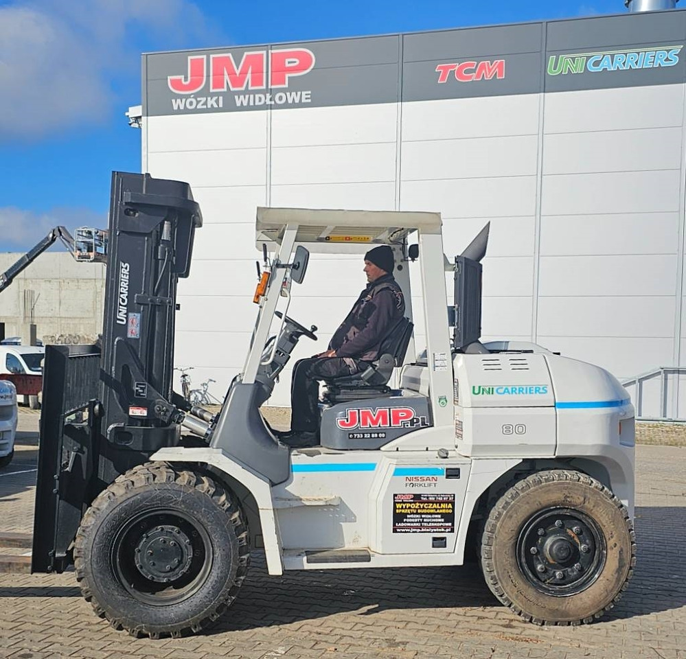 Diesel forklift UniCarriers ZX80 FD80-3 DUPLEX 3m: picture 14