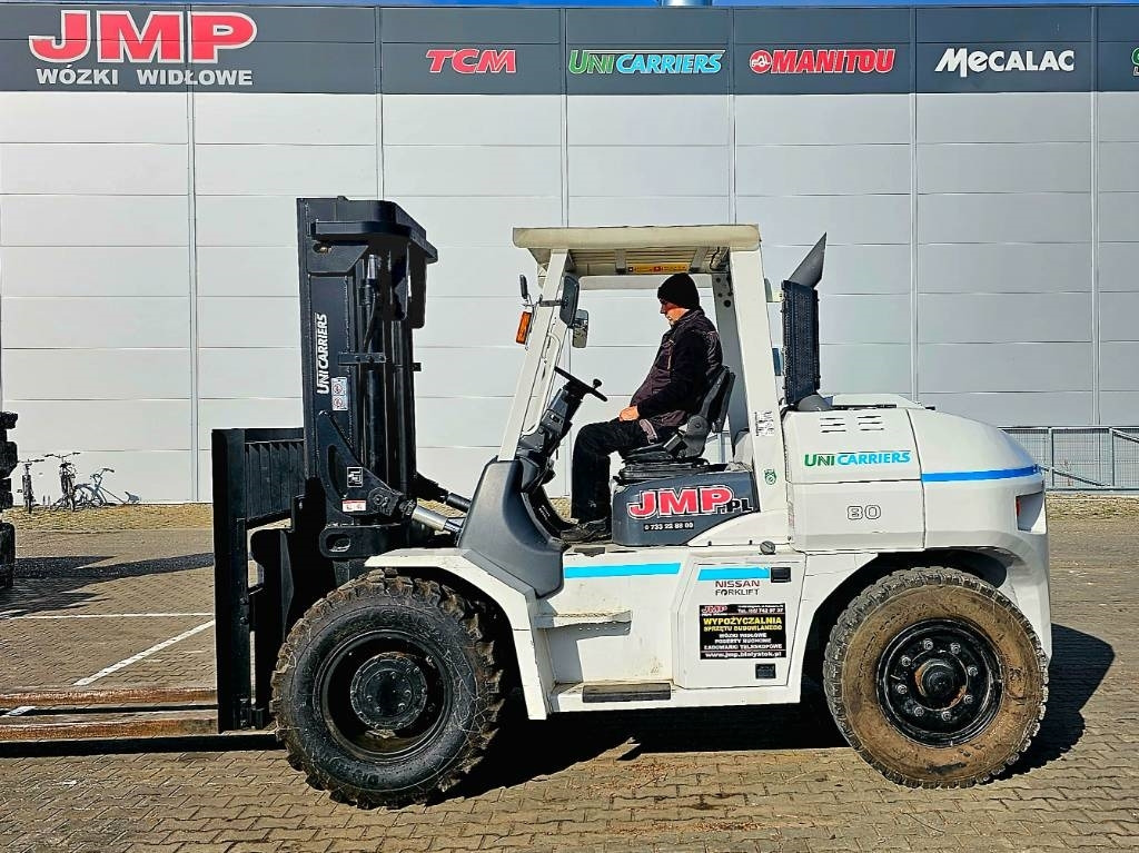 UniCarriers ZX80 FD80-3 DUPLEX 3m - Diesel forklift: picture 2 UniCarriers ZX80 FD80-3 DUPLEX 3m - Diesel forklift: picture 2