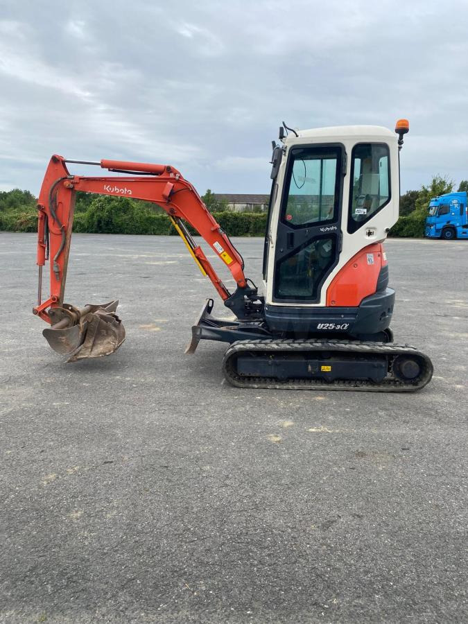 Kubota Series U 25.3 - Mini excavator: picture 3 Kubota Series U 25.3 - Mini excavator: picture 3