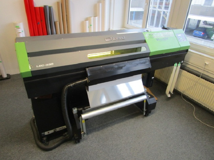 DRUCK- UND SCHNEID-MASCHINE ROLAND LEC-330 - Paper cutting machine: picture 2 DRUCK- UND SCHNEID-MASCHINE ROLAND LEC-330 - Paper cutting machine: picture 2