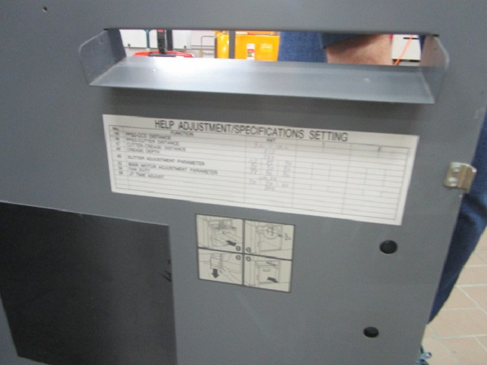 FINISHER FÜR DIGITALEN FARBDRUCK DUPLO DC-615 PRO (nur schneiden) - Printing machinery: picture 5 FINISHER FÜR DIGITALEN FARBDRUCK DUPLO DC-615 PRO (nur schneiden) - Printing machinery: picture 5